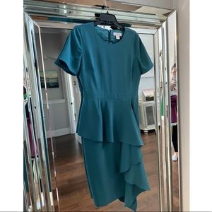 RACHEL PARCELL PEPLUM DRESS BESTSELLER